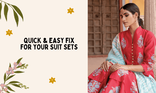 Quick and Easy Fix For Your Suit Set
