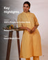 Spice Orange Handcrafted Co-Ord set (set of 2)