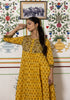Rang Mustard Flared Kurta with Pant (set of 2)
