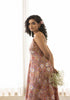 Dusty pink Sanganeri print Dress