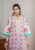 Pink Hand-Block Printed Straight Fit Kurta Set