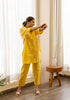 Rambha Yellow Co-Ord set (Set of 2)