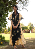 Mellow Floral Pearl Anarkali Dress with Dupatta (Set of 2)