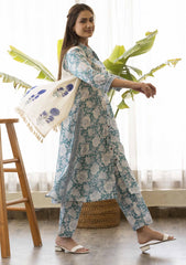 Persian Green Co-Ord Set with Jacket (set of 3)